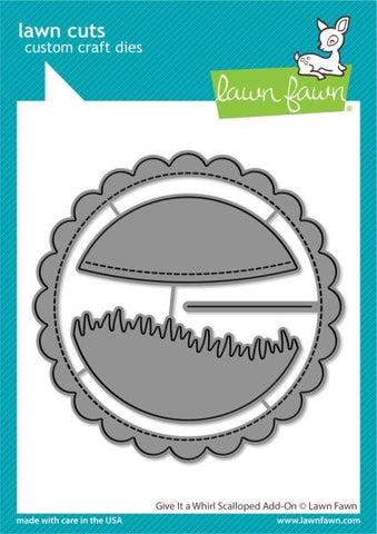 Give it A Whirl - Scalloped Add On - Dies