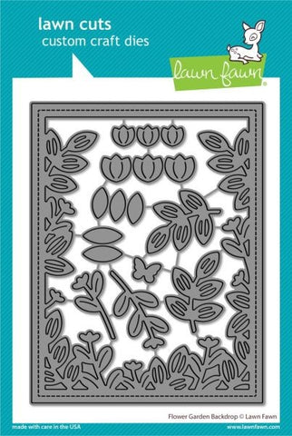 Flower Garden Backdrop Dies