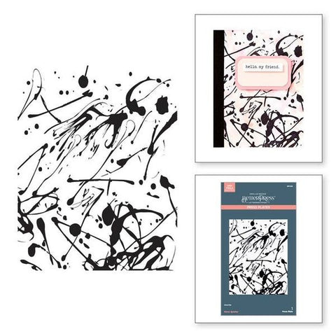Take Note Collection - Memo Splatter BetterPress Plate