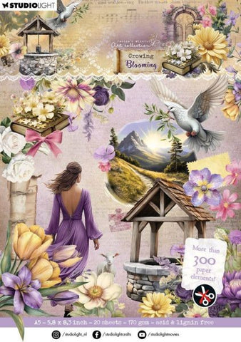 Growing & Blooming - Die Cut Elements