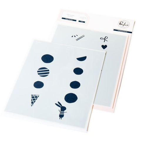 Sweet Scoops - Layering Stencils