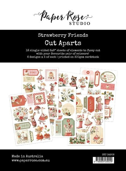 Strawberry Friends - Cut Aparts – Scrap Addicts