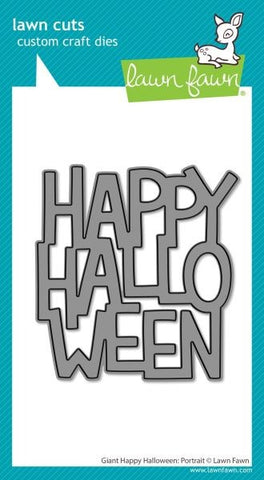 Giant Happy Halloween: Portrait - Dies