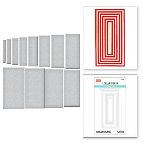 Precison Layering Basics Collection - Mini Slimline B Dies