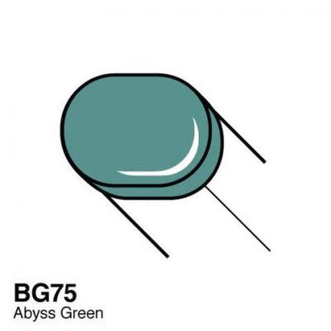 Copic Sketch Marker - BG75 - Abyss Green