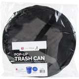 Pop Up Trash Can - Black