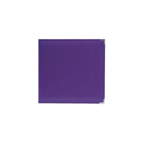 Classic Leather 3 ring Album - Grape Soda