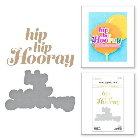 It's My Party Too Collection - Glimmering Hooray Hot Foil Plate & Die Set