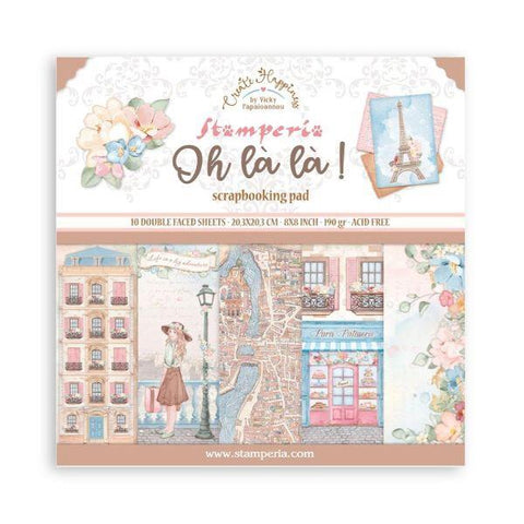 Create Happiness - Oh La La - 8x8 Paper Pack