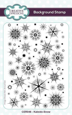 Kaleido-Snow - Cling Stamp