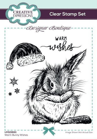 Warm Bunny Wishes - Clear Stamps