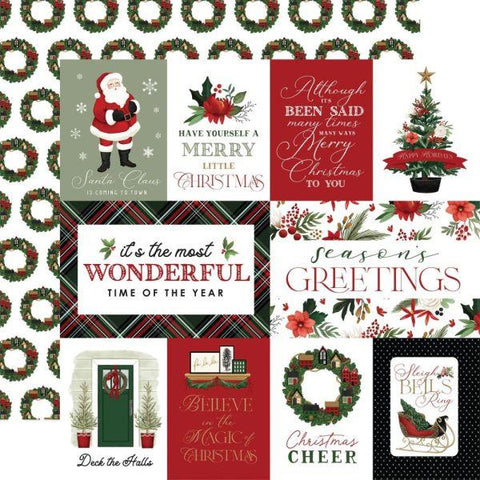 A Wonderful Christmas - Multi Journaling Cards