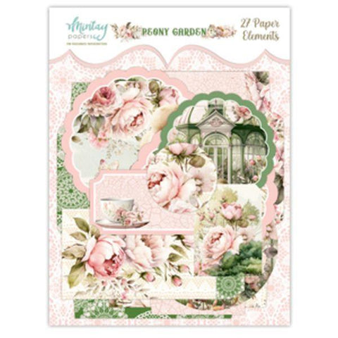 Peony Garden - Paper Elements