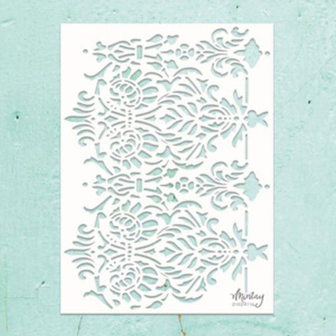 Lace Border - 6x8 Stencil