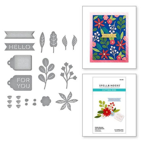 Merry & Bright Collection - Petite Blooms and Sentiments Dies