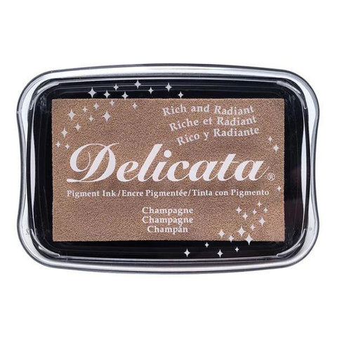 Delicata Pigment Ink Pad - Champagne