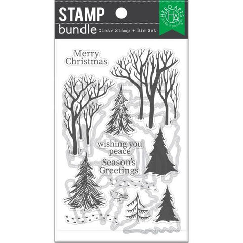 Winter Trees - Stamp & Die Set