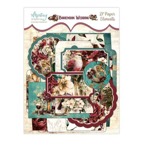 Bohemian Wedding - Die Cut Elements