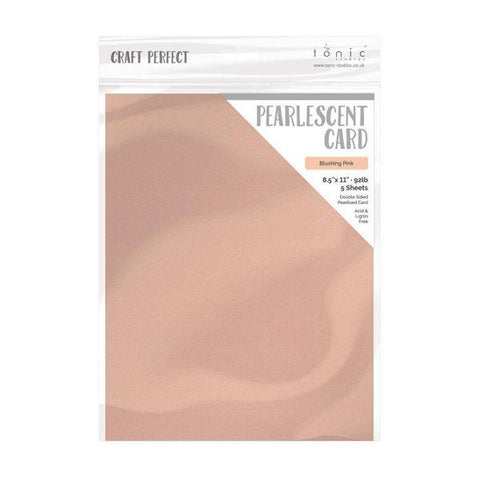 Pearlescent Cardstock - Blush Pink