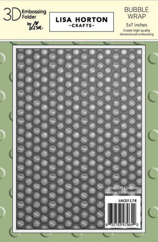 Bubble Wrap - 3D Embossing Folder