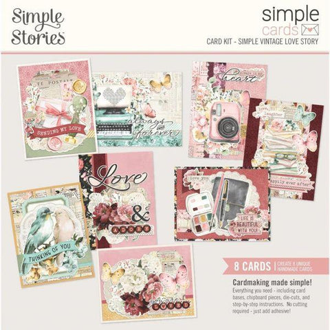 Simple Vintage Love Story - Simple Cards Card Kit