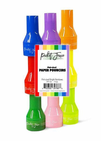 Pint-Sized Paper Pouncers - Bright Rainbow