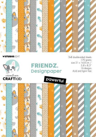 Pawerful Friendz Paper Pad