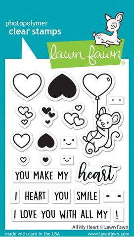 All My Heart - Clear Stamps