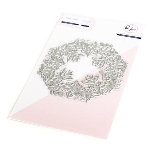 Floral Octagon Frame Press Plate