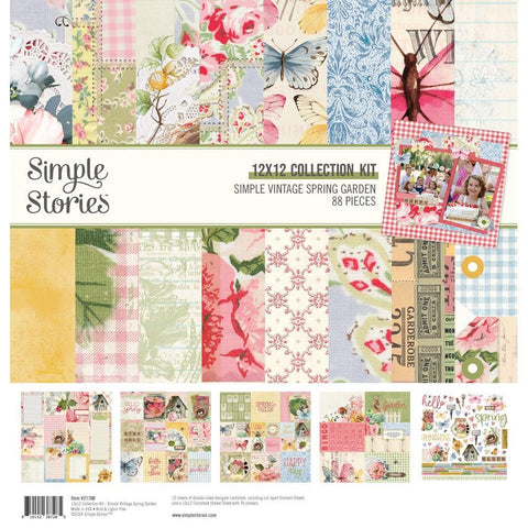 Simple Vintage Spring Garden - 12x12 Collection Kit