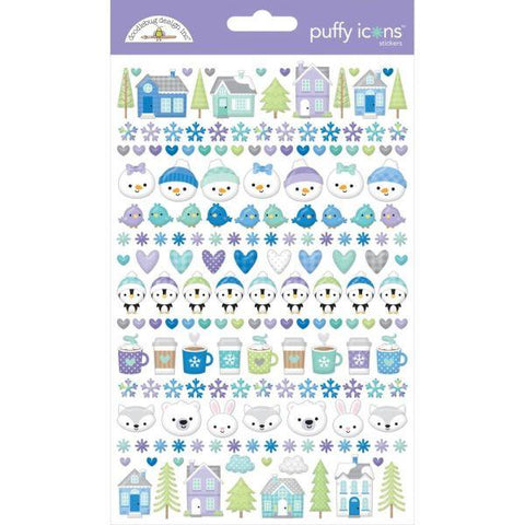 Snow Much Fun - Puffy Stickers