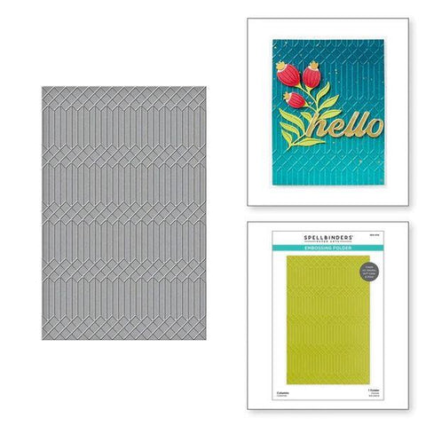 Fresh Picked Collection - Embossing Folder - Columns