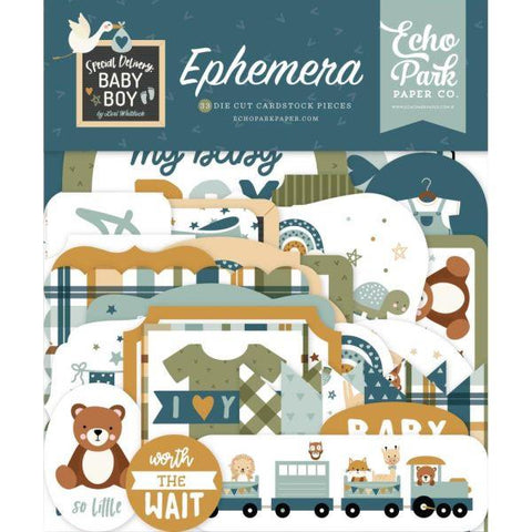 Special Delivery Baby Boy - Ephemera Icons