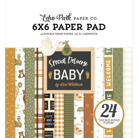 Special Delivery Baby - 6x6 Paper Pad