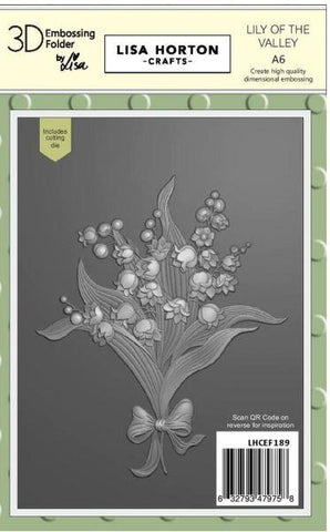 Lily of the Valley - 3D Embossing Folder & Die