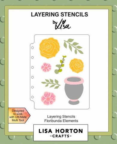 Floribunda Elements - Layering Stencils