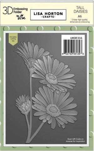 Tall Daisies - 3D Embossing Folder & Die