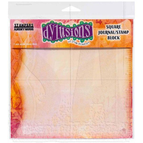 Dylusions Square Stamp Block