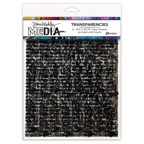 Transparencies - Typography