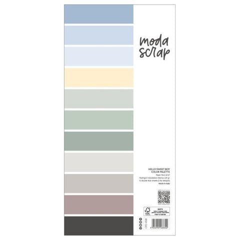 Hello Sweet Boy - 6x12 Color Palette Paper Pad