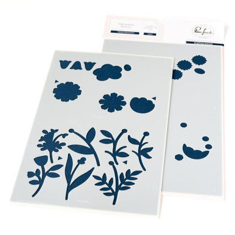 Sweet Blossoms - Layering Stencils