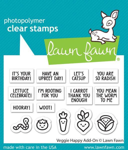 Veggie Happy - Add On - Clear Stamps