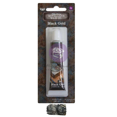 Art Alchemy Metallique Wax - Black Gold