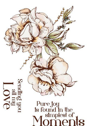 Billowing Blossoms - Clear Stamps