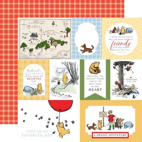 Winnie The Pooh - Multi Journaling Cards