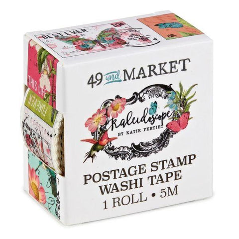 Vintage Artistry Kaleidoscope - Washi Tape - Postage Stamps