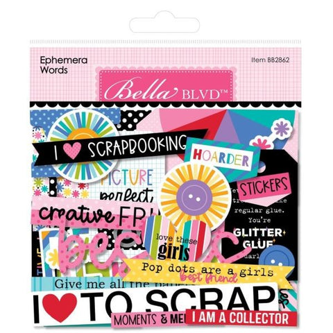 Let's Scrapbook! - Ephemera - Words