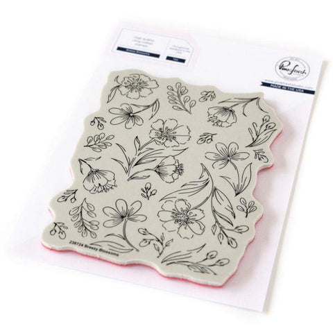 Breezy Blossoms - Cling Stamp
