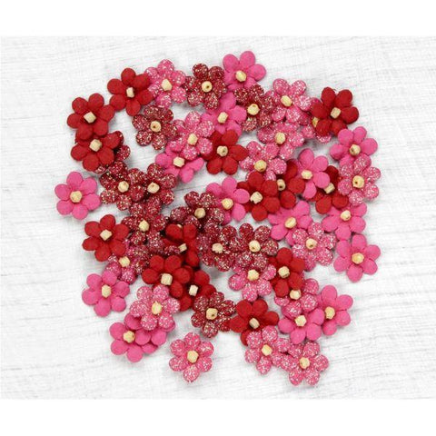 Beaded Mico Petals - Flowers - Candy Mix