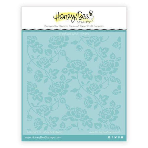 Climbing Rose - Layering Background Stencils